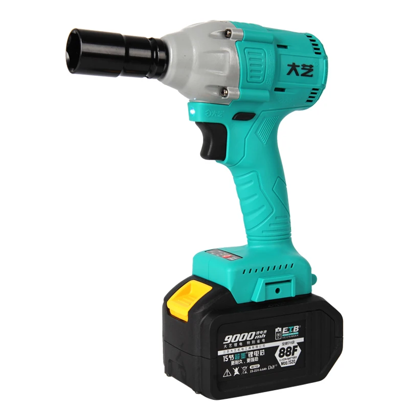 

Lithium Battery Rechargeable Car Impact Wrench Brushless Electric Wrench Small Hand-held Wrench Tool
