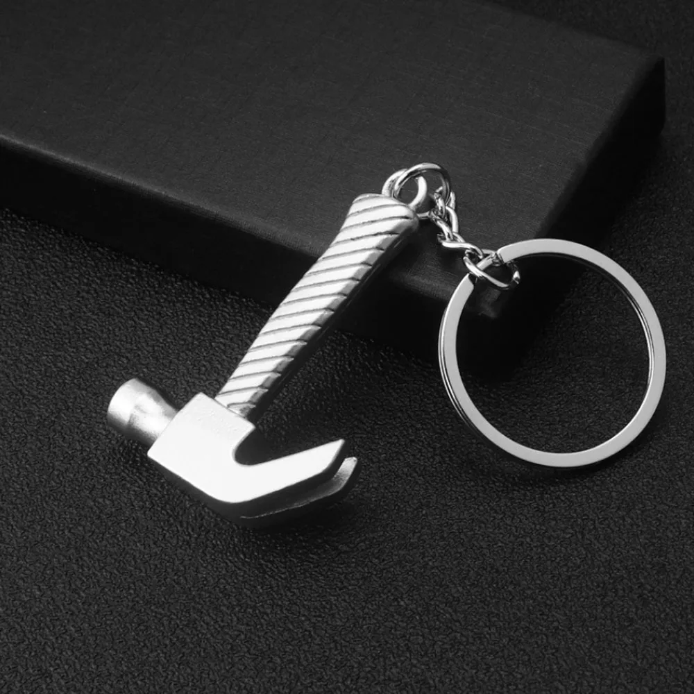 style 8 Креативный инструмент цинковое покрытие из серебряного сплава сменный брелок с ключом Регулируемая цепочка для гаечного ключа кольцо для ключей металлический брелок - Цвет: style 8