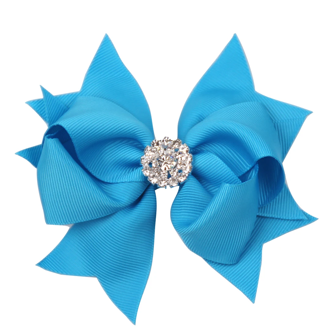 1 шт. 4 дюйма 25 цветов бутиковый бант для волос с бриллиантами и зажимами корсажная