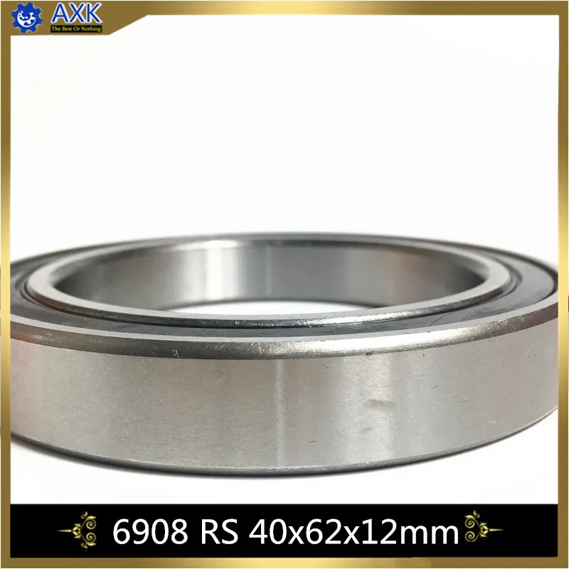 6908-2RS подшипник ABEC-1 ( 5 шт.) 40x62x12 мм тонкий срез 6908 2RS упорные шариковые подшипники
