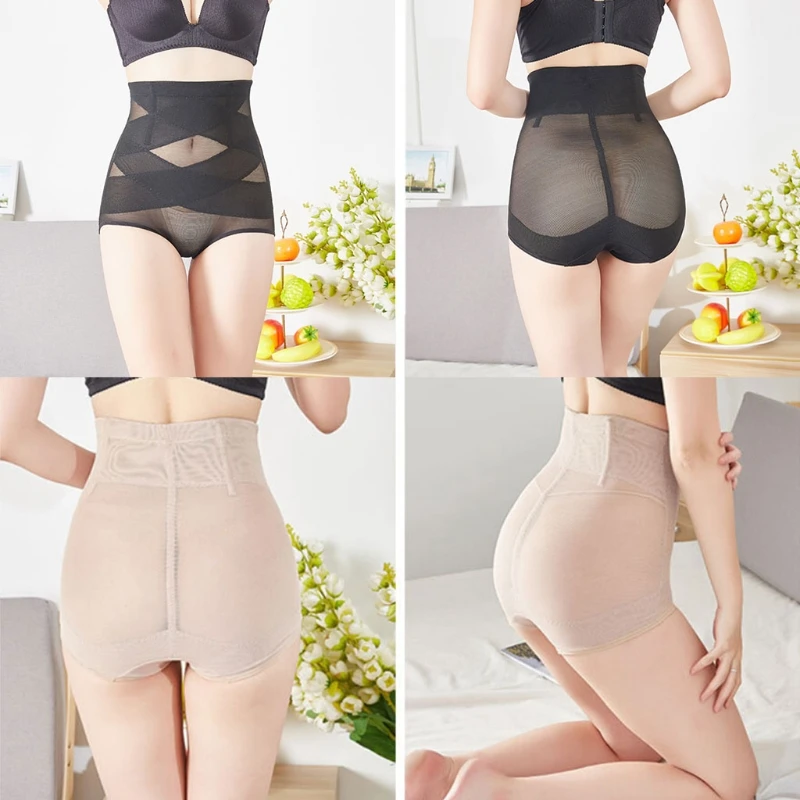 

Women Shapewear High Waist Brief Slimming Pants Body Shaper Tummy Control Shorts