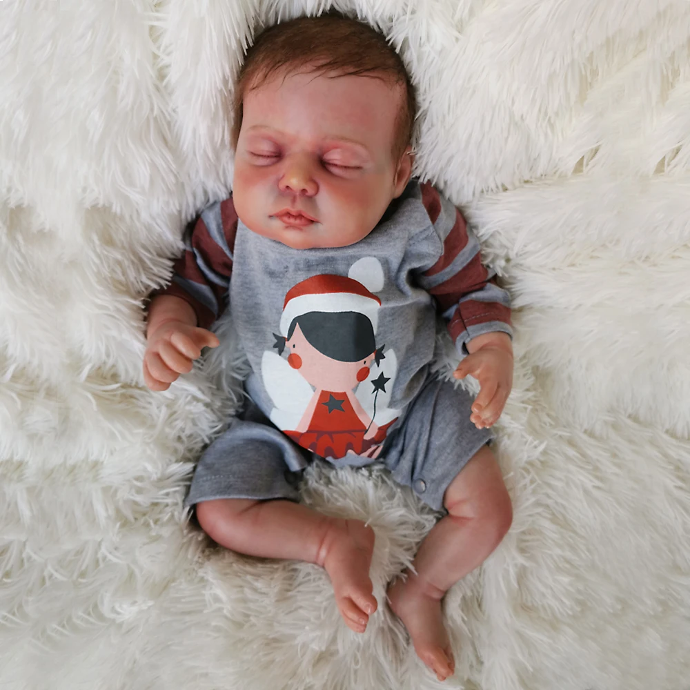 OtardDolls Bebe Reborn Baby Doll 22 дюйма 55 см Силиконовая виниловая Bebe Кукла Новорожденный очаровательны реалистичные для детей ясельного возраста для подарка Быстрая