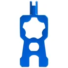 4 в 1 Портативный велосипеда Core разборки Установка инструменты масло гаечный ключ Многофункциональный Schrader (Шрадер)нержавеющий ниппель камеры высокого давления клапан инструмент для MTB велосипеда