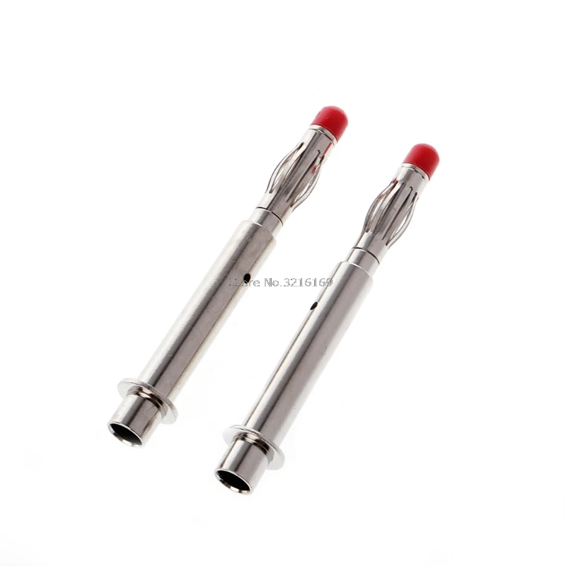 For 10Pcs/Bag 4mm Male Retractable Sheath Stackable Banana Plug Wire Solder Connector Promotion | Строительство и ремонт