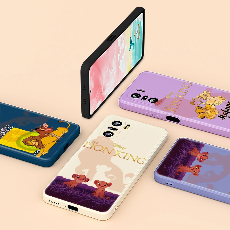 

The Lion King Cute For Redmi 9 8A 8 Pro 7 Y3 5 A 4X 9AT 9A 9i K40 K30 K30i 10X 9T 9C Plus Liquid Silicone Phone Case