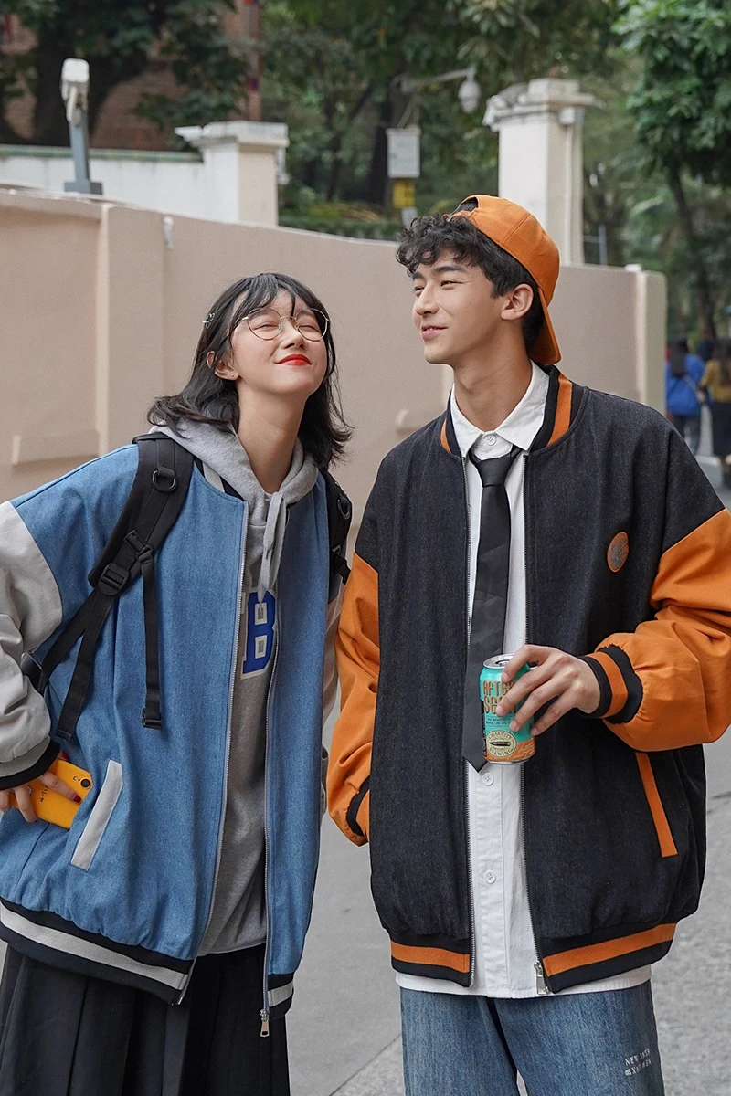 

Ins Jacket Men Tide Style Students Wild Spring And Autumn Couples Jacket 2020 New Loose Korean Version Of Baseball Uniforms