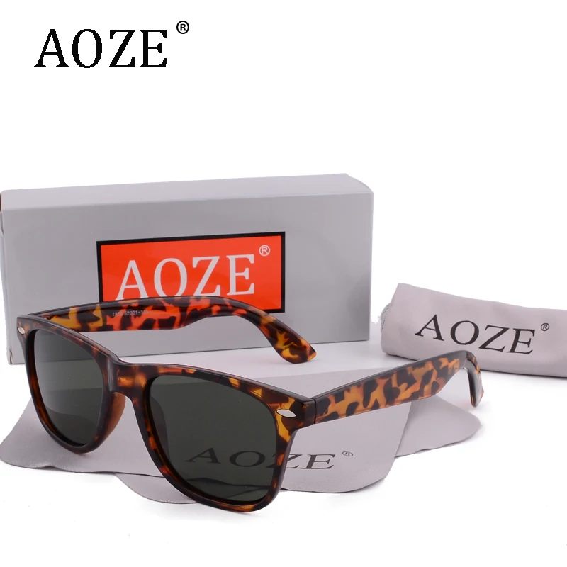 Солнцезащитные очки AOZE классические поляризационные для мужчин и женщин 2140