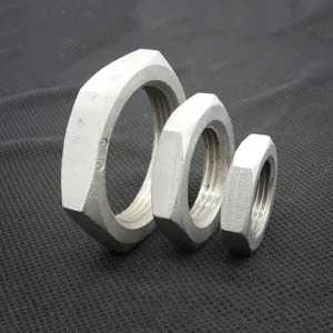 Шестигранная гайка, 18 дюйма, 14 дюйма, 38 дюйма, 12 дюйма, 1 дюйм, 1-34 дюйма, 1-14 дюйма, 2 дюйма, BSP, внутренняя резьба 12 стандарта, водяное газовое масло