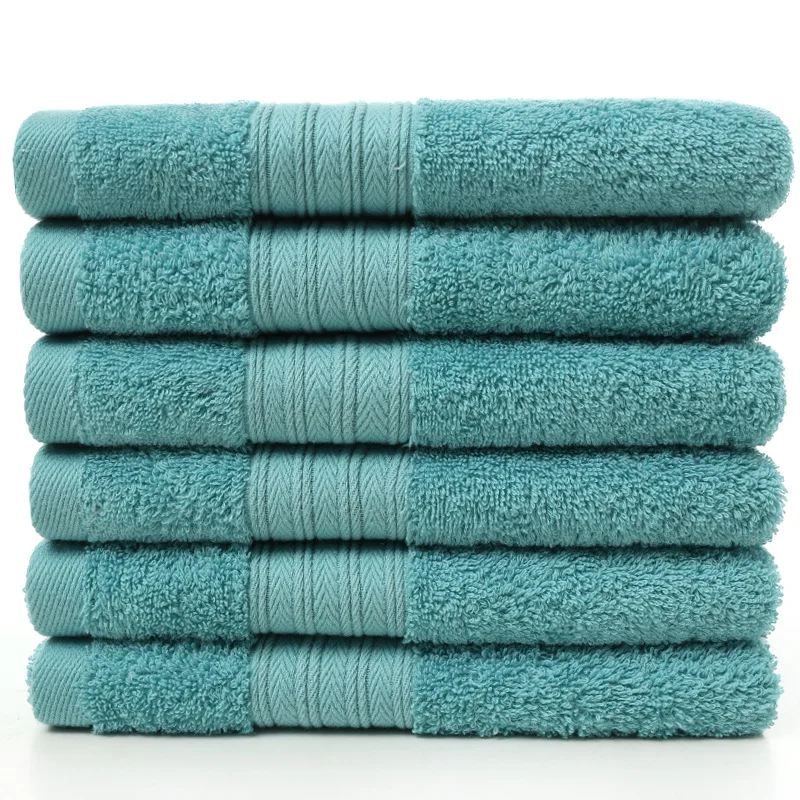 4070cm hand towel premium set for bathroomcotton high water absorption soft towel household for adults hand towel set of 6 free global shipping