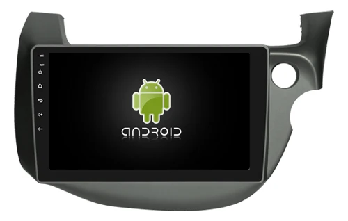 Автомобильный мультимедийный плеер 10,2 дюймов ips экран монитор gps магнитофон Bluetooth Android 9,0 для HONDA FIT JAZZ 2009-13 Авто Аудио