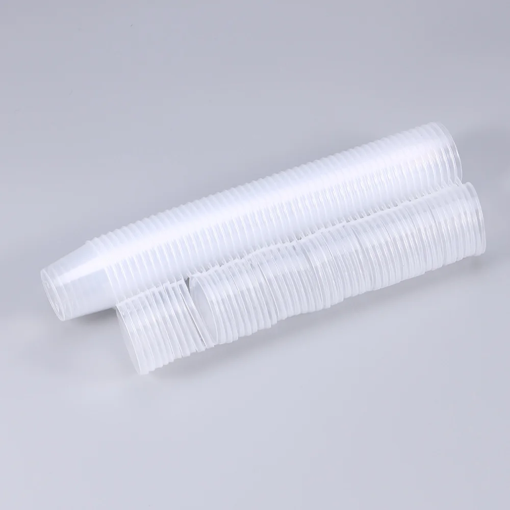 

50PCS 25ml Disposable Portion Cups Clear Portion Container with Lids for Jelly Yogurt Mousses Sauce