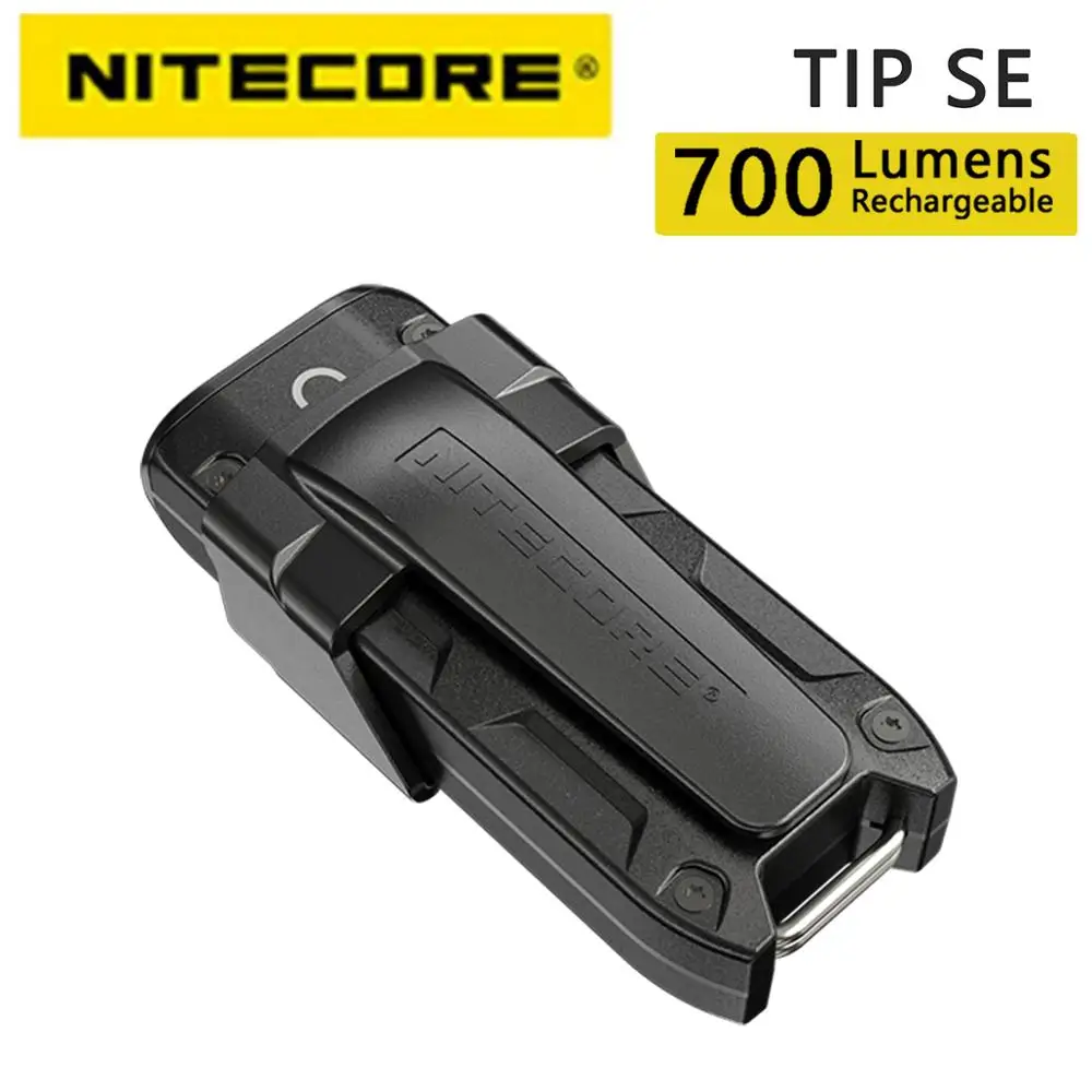 NItecore наконечник SE Перезаряжаемые Мини Вспышка светильник 700 люмен 2X P8