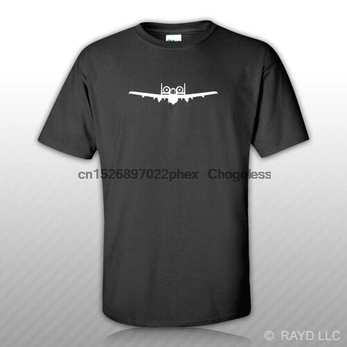Вид спереди A 10 Thunderbolt II футболка S M L XL 2XL 3XL хлопок a1(1)|Мужские футболки| |