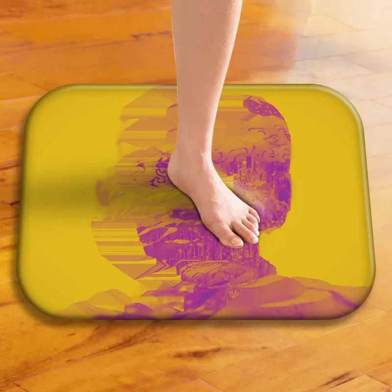 Art Inspiration Non-slip Mat Can Diy Custom Made Picture LOGO Home Kitchen Bathroom Carpet Clean Room Rug Doormat E0677 | Дом и сад