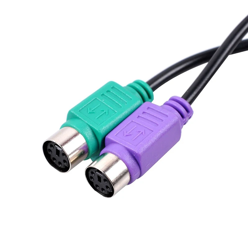 USB мужчин и женщин PS/2 PS2 адаптер конвертер кабель Шнур для клавиатуры мышь