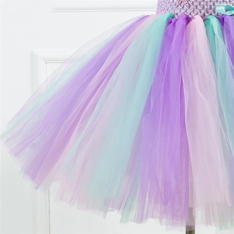 

Girls Mermaid Costume Cosplay Dress Children Halloween Costume For Kids
