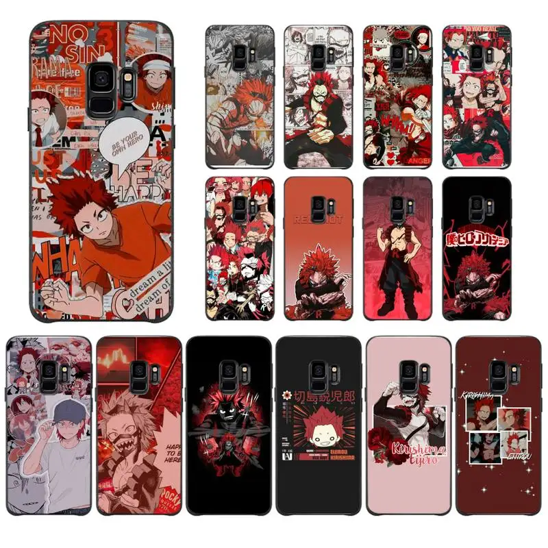 

Kirishima Eijiro My Hero Academia Phone Case For Samsung Galaxy J7 PRIME J2Pro2018 J4 Plus J5 PRIME J6 J7 Duo Neo J737 J8