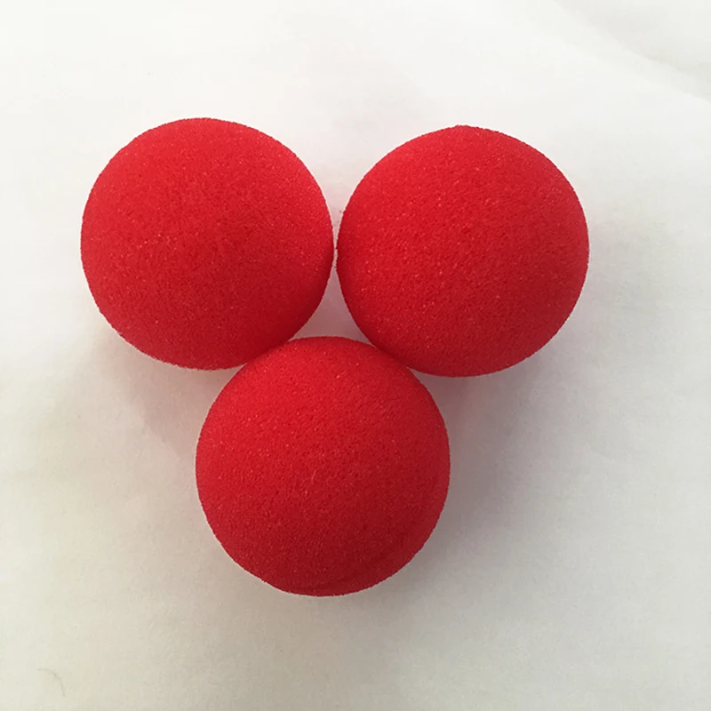 10 шт. 4 5 см губчатые шарики перстни магические трюки реквизит игрушки для