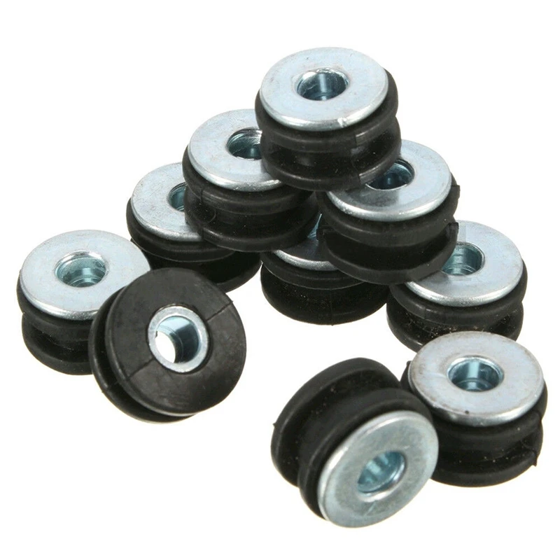 

20PCS Motorcycle Rubber Grommet Bolt Pressure Relief Cushion Kit Replacement for Honda Yamaha Suzuki Kawasaki Fairing