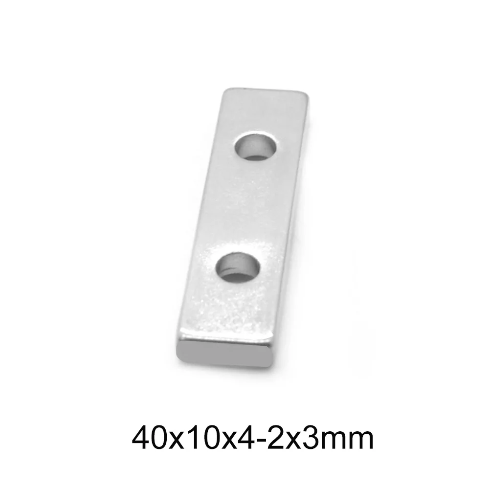 Неодимовый магнит N35 постоянный 40x10x4 мм 2-20 шт. | Обустройство дома