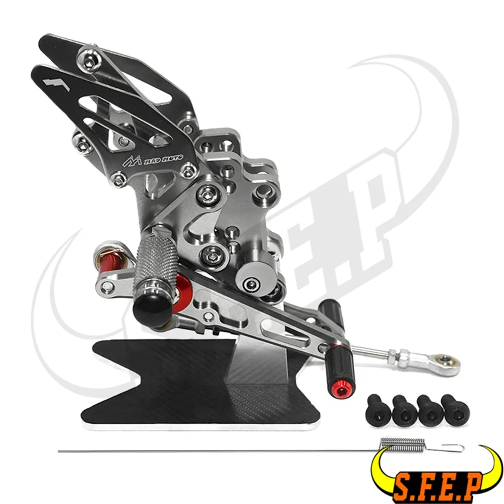 

CNC Adjustable Footrest Rear Sets Rearsets For Kawasaki NINJA 250R NINJA 300R Z300 2013 2014 2015 2016 2017