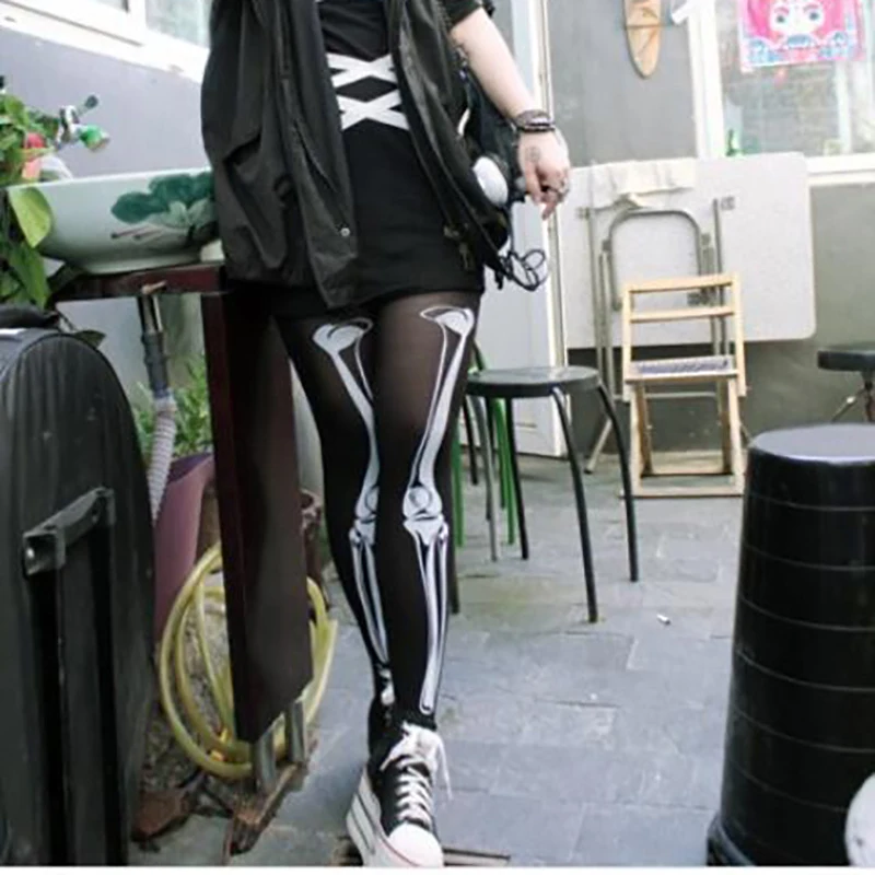 Колготки женские имитация банта черные сетчатые Чулочные изделия в полоску для