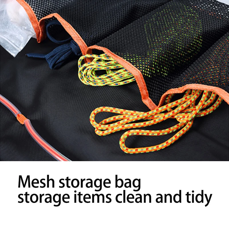 

Foldable Lightweight Climbing Bag Quick Draw Sling Carabiner Hook Rope Storage