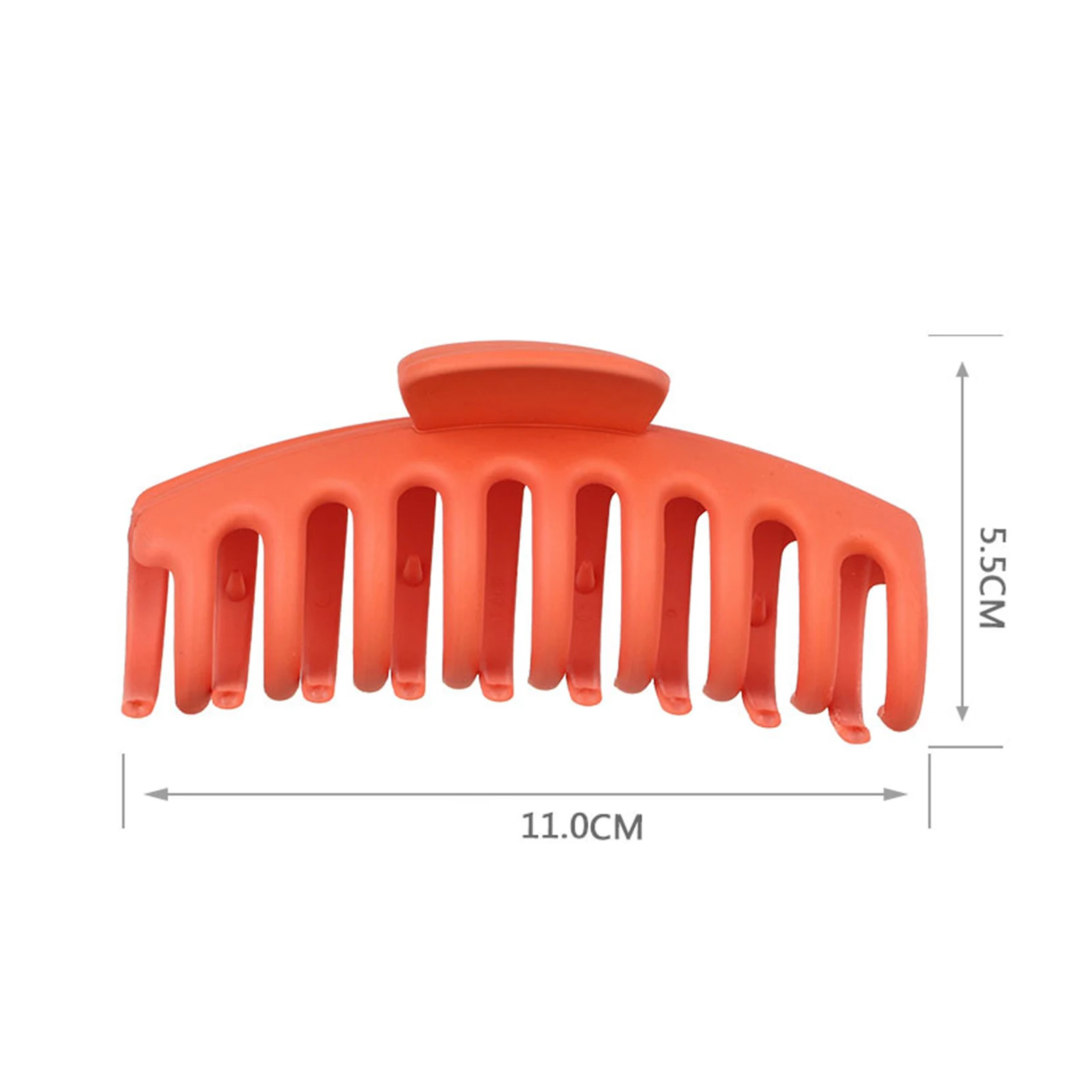 Женская заколка-крабик для волос стандартного размера нескользящая пластиковая
