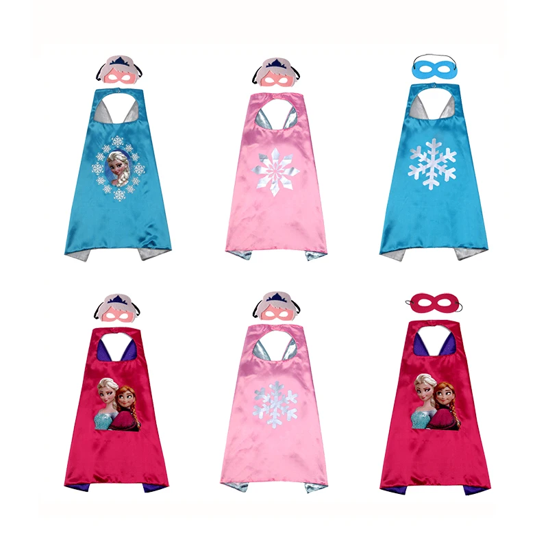 

Детский мультяшный плащ-накидка Disney, плащ-накидка Эльзы из мультфильма «Холодное сердце», плащ-накидка для мальчиков и девочек, подарок на день рождения и Рождество