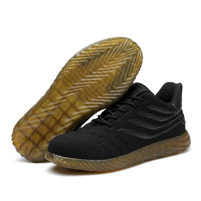 

Men's Safety Shoes Steel Toe Cap Work sneakers Construction Outdoor Safety Boots Indestructible Anti-Puncture Breathable Shoes