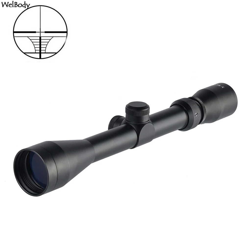 Охотничий прицел 3-9X40 диапазон дальномера с подсветкой для охотничьего ружья