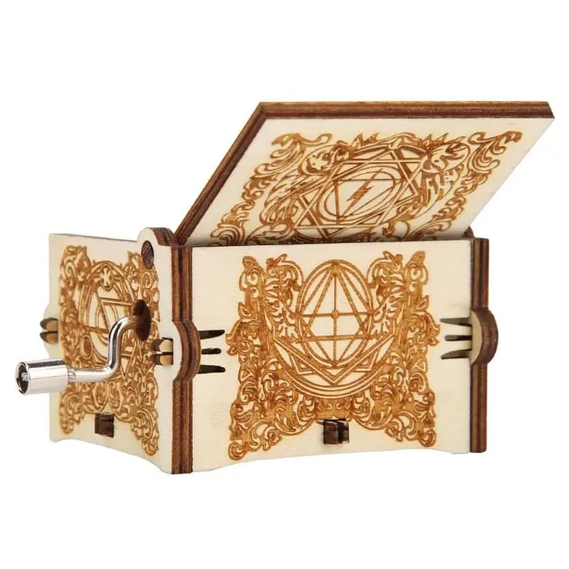 Ретро деревянные музыкальные шкатулки цитаты знаменитостей Березовая фанера