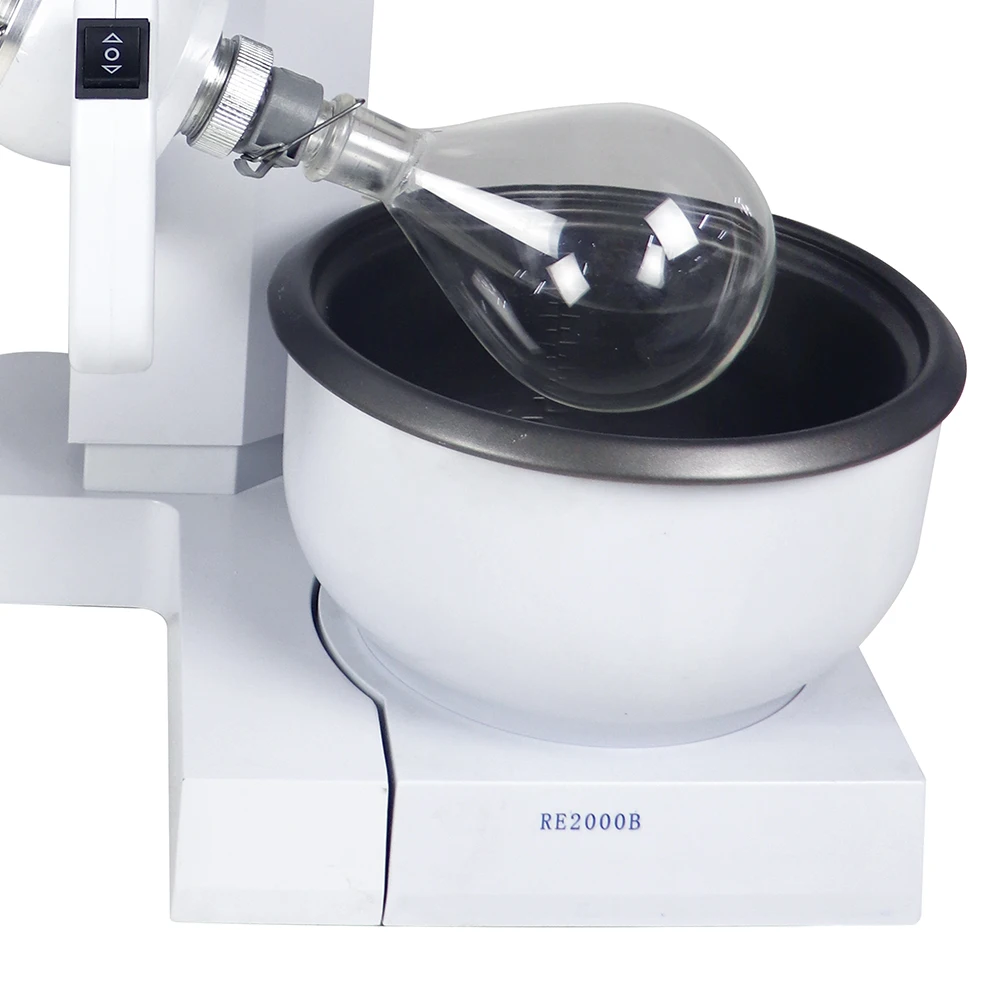 ZOIBKD лучший продавец большой объем 2L роторный испаритель RE2000B с чиллером полный