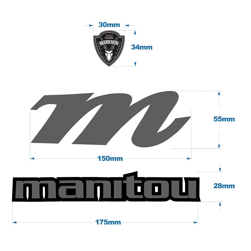 READU Manitou markhor наклейки на переднюю вилке велосипеда велосипедную вилку | Спорт и