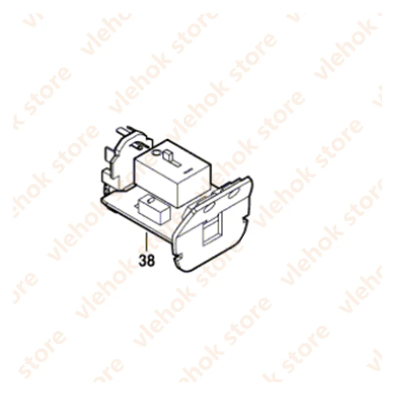 Электронный модуль для BOSCH GOP12V LI GMF10.8V GOP10.8V PS50 1607233423|Аксессуары