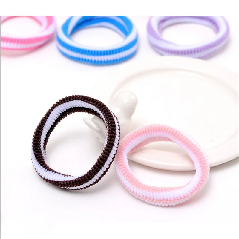 

48pcs New Elastic Children Hair Band Kids Colorful Baby Hair Accessories