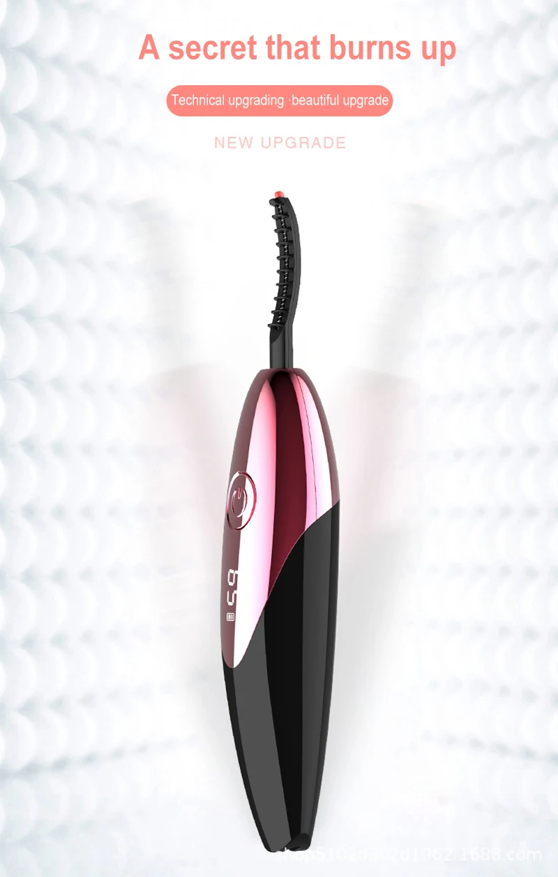 

Makeup Eyelash Curler LCD 3D Electric Heated Beauty Eye Lashes Styling Curl Heating Eyelashes Makeup Curling Tool Kit