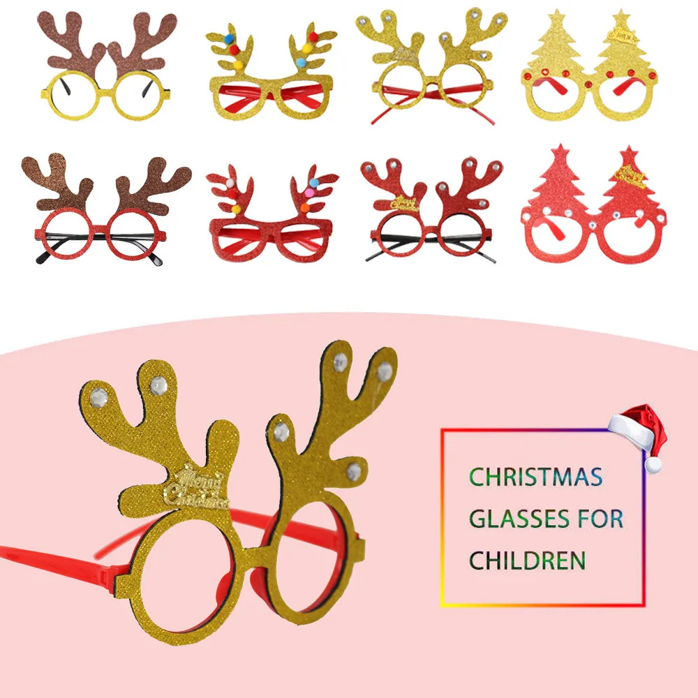 Рождественские украшения вечерние очки 100% абсолютно новые рождественские