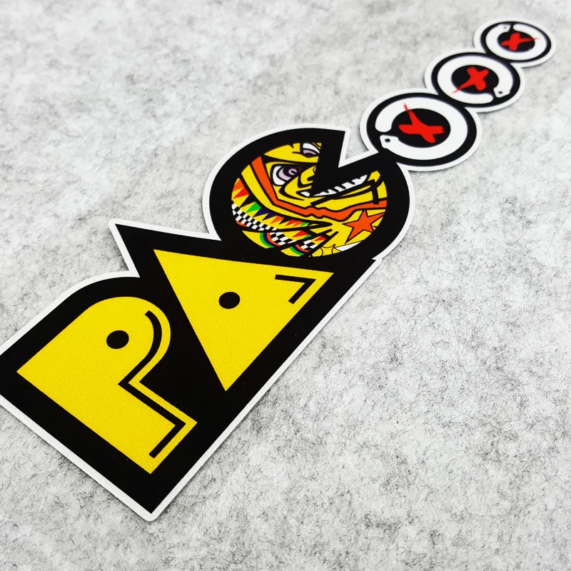 LuLuSticker #114 18x6 см мотоцикл GP гоночные светоотражающие наклейки водонепроницаемые VR