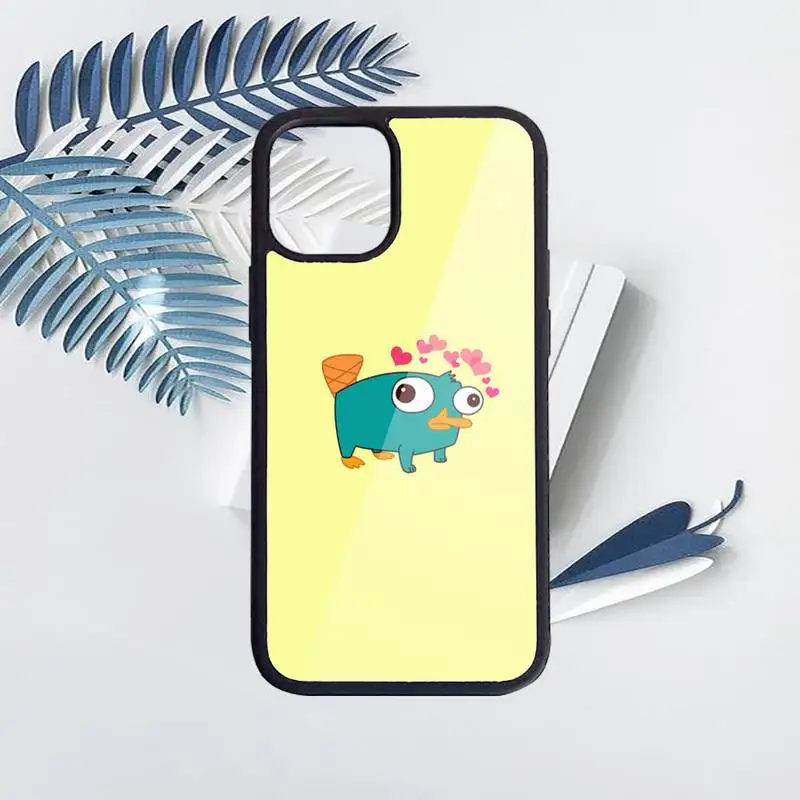 

Perry The Platypus Phone Case for iPhone 11 12 pro XS MAX 8 7 6 6S Plus X 5S SE 2020 XR Hard PC