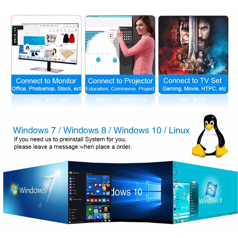 

Hot sale Intel Processor Fanless mini pc With 1*HDMI 1*VGA 2*PCI Slot RS485 Embedded Industrial PC