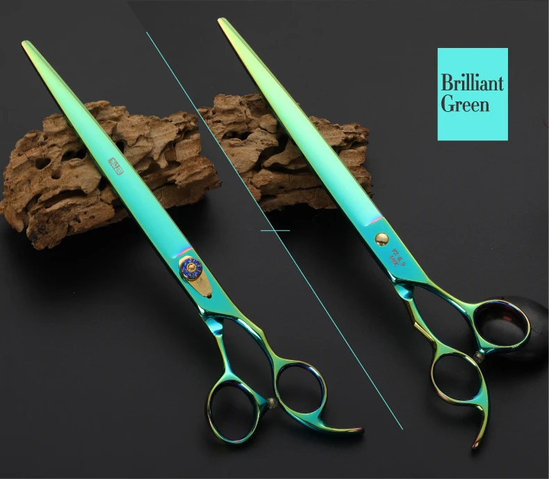 Fenice, 8,5 дюймов, профессиональные ножницы для домашних животных, ножницы для стрижки собак и кошек, прямые ножницы для ухода за домашними животными makas tesoura