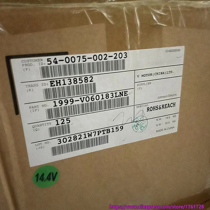 Абсолютно Новый JOHNSON 35 8*50 мм 545 DC мотор 14 4 V 25500 об/мин высокая скорость угольные