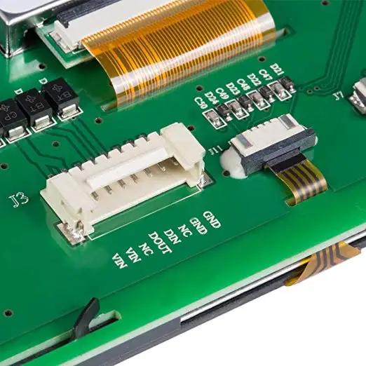 ЖК-дисплей TFT 10 1 дюйма с платой управления + программа порт UART для промышленного |