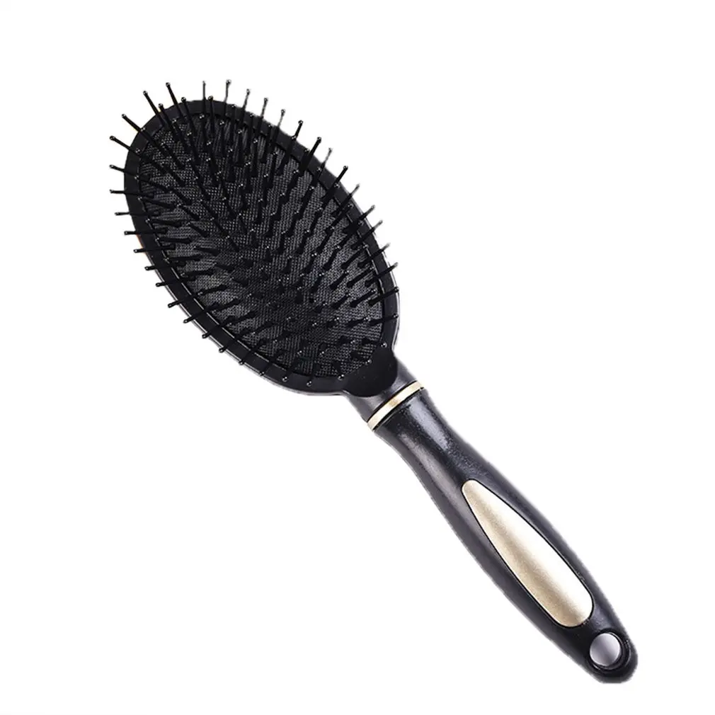 

Anti-Static Detangling Brush For Wet Or Dry Hair Flexible With Nylon Bristles Comb With Hanging Hole