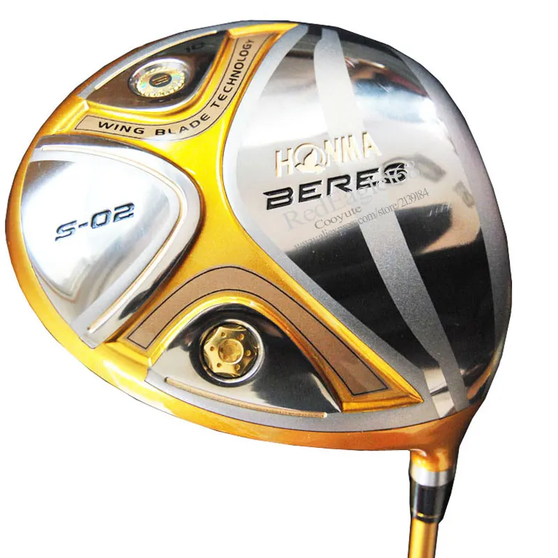 Новые мужские клюшки для гольфа HONMA S 02 водительские клубы 9 или 10 чердачные с