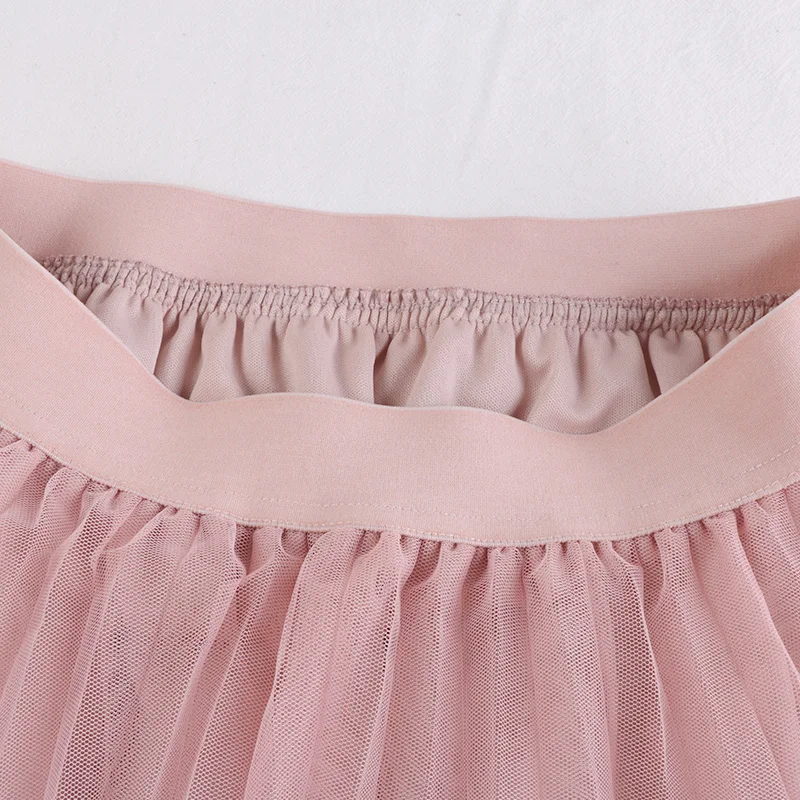 

Woman Gradient Luxury Skirt Women Multi-layer gradient mesh skirt Evening Party Skirt Big Swing Pleated Skirts