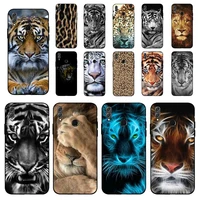 yndfcnb fashion tiger leopard phone case for huawei honor 8 x 9 10 20 v 30 pro 10 20 lite 7a 9lite case