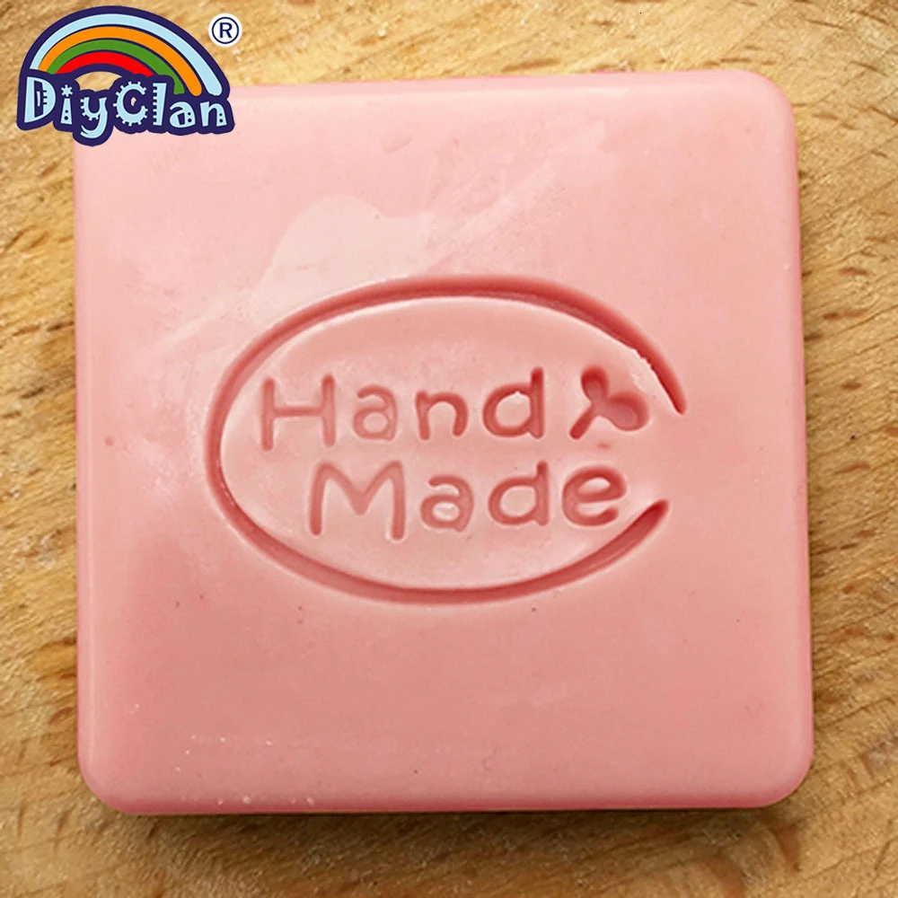 Простой стиль шаблон ручной работы мыло штамп глава DIY Ручная работа акриловая