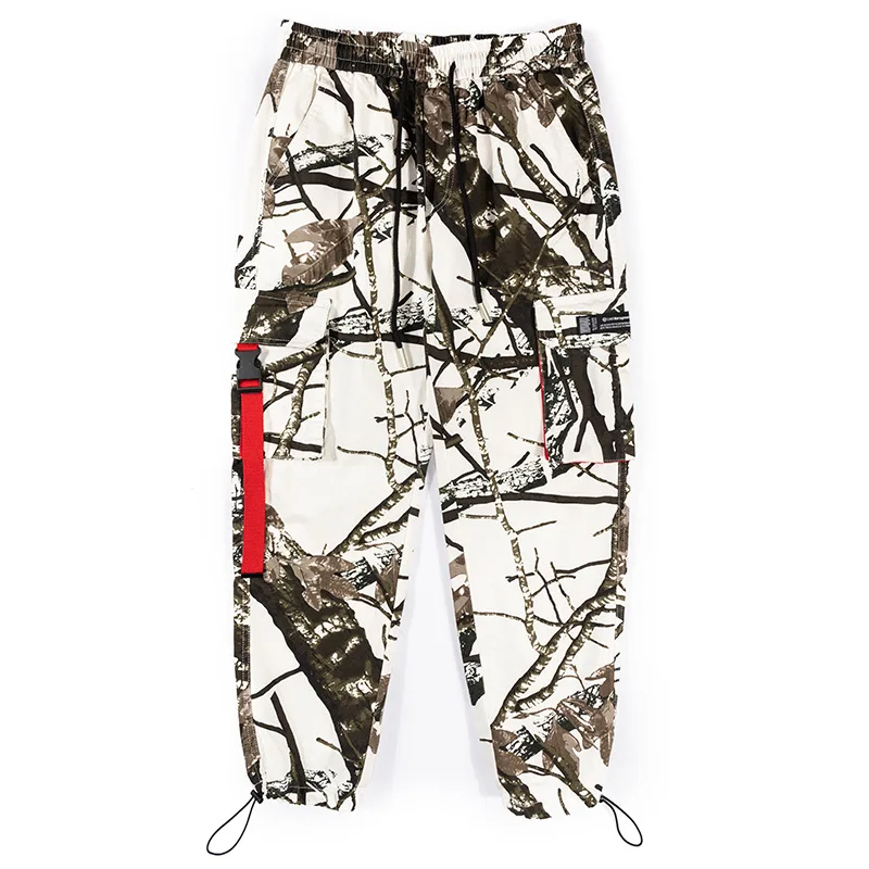

Hip Hop Camouflage Cargo Pants 2020 Men Tactical Pant Casual Streetwear Pockets Joggers Male Fashion Trouser Elastic Waist MG427